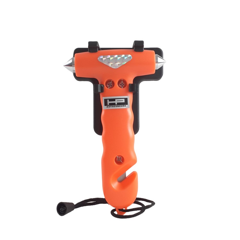 HP-Autozubehör 10659 Emergency Hammer & Seat Belt Cutter