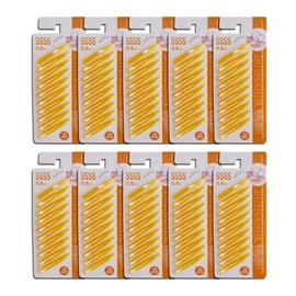 Slide Interdental Brush Type I 10P SSSS 0.6mm / 슬라이드 치간칫솔 I형 10P SSSS 0.6mm X 10EA