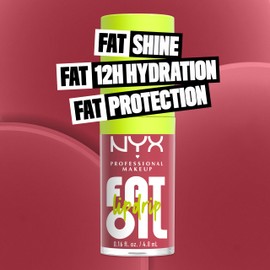 NYX PROFESSIONAL MAKEUP NYX PROFESSIONAL MAKEUP Fat Oil Lip Drip, Moisturizing, Shiny and Vegan Tinted Lip Gloss - Chillin Like a Villain (Pale Dusty Rose)