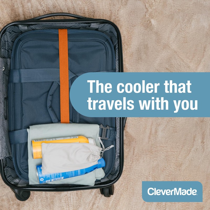 CleverMade Pacifica Collapsible Insulated Cooler – 50 Can / 31