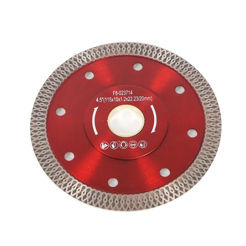 raseparter 4.5 in Super Thin Turbo Rim Concrete Porcelain Saw