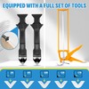 Silicone Caulk & Sealant Clear, 10 Pack - 100% Waterproof