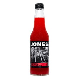 Jones Soda 12-Pack of Strawberry Lime Jones Pure Cane Soda