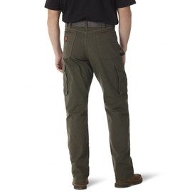 Wrangler Riggs Workwear mens Ranger work utility pants, Loden, 32W x 34L US