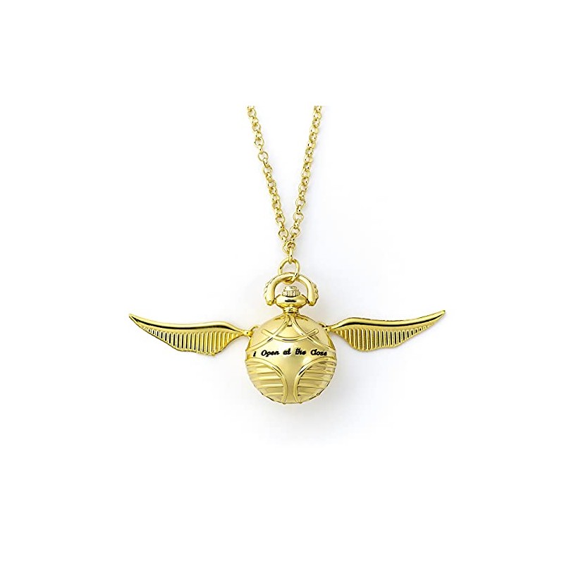 Golden Snitch Watch Necklace- WNTP004