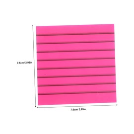 Operitacx 5 Stück Haftnotiz the notebook notizhefte schreibblöcke notizzettel wiederverwendbar Markierungen Aufkleber für Haushaltsnotizen halbtransparente Memoaufkleber das Haustier rot