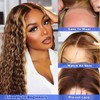 ManeMajesty Ombre Curly Wave Lace Front Wigs Wear and Go
