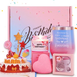 MUJUZE Birthday Gift for Women, Happy Birthday Gift for Women, Birthday Gift Set for Best Friend, Birthday Gift for Girlfriends, Colleague, Sister, Gift Birthday Gift Ideas