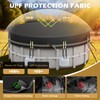 ZhenXingCheng 12 FT Round Pool Cover for Above Ground Pool,