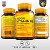 Vitamin D3 1000 IU (25μg) – 365 Softgel Capsules |