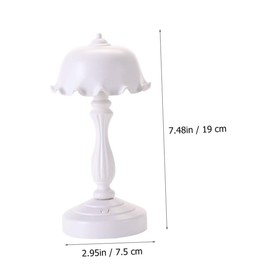 Operitacx Lamp for Bedside Desk Reading Gentle Light Eye Protection Home Hotel Decor