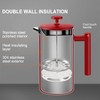 Secura French Press Coffee Maker, Double-Wall 304 Grade Stainless Steel