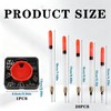 Noirwwe Float Fishing Kit,20 Fishing Floats and 120g Fishings Shot