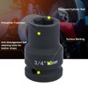 Deep 6-Point Impact Socket 3/4" Drive 18mm,Chrome Molybdenum Steel, Anti-Rust