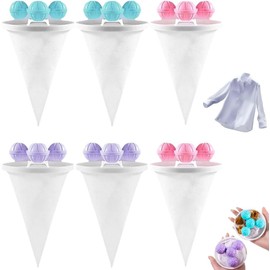 Filter Bag Washing Machine Hair Remover, 2026 Easy and Convenient Dog Hair Removal Laundry Balls, Pet Hair Remover, Cat Hair Remover, Washing Machine (Pack of 6)