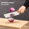 SHI BA ZI ZUO Chinese Kitchen Knife and Santoku Knife,2