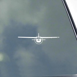 177RG Cardinal Front View Vinyl Sticker Decal by KLO Graphics General Aviation Aircraft 177A 177B 177