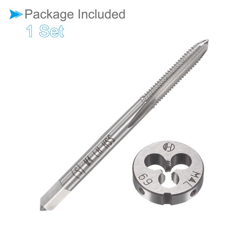 CoCud Tap and Die Set M4 x 0.7 Thread Left