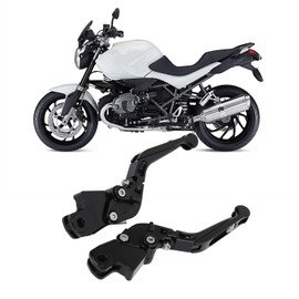 Folding Brake Lever for R1200R R1200RT SE R1200GS R1200GS Adventure K1600 B GT GTL, Motorcycle Lever, Handlebar Brake Master Cylinder Lever (Black)