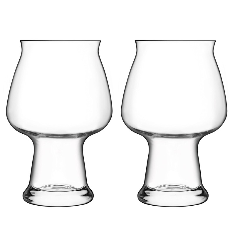 Luigi Bormioli Birrateque 17 oz Cider Beer Glasses (Set of