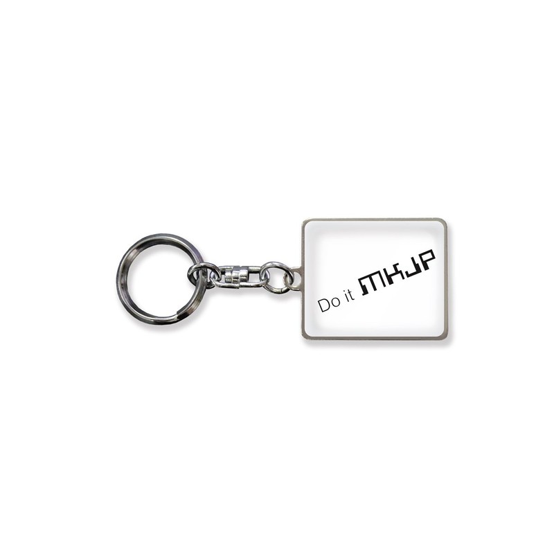 mkjp Custom Keychain Hiace thr200 V Late Base White -
