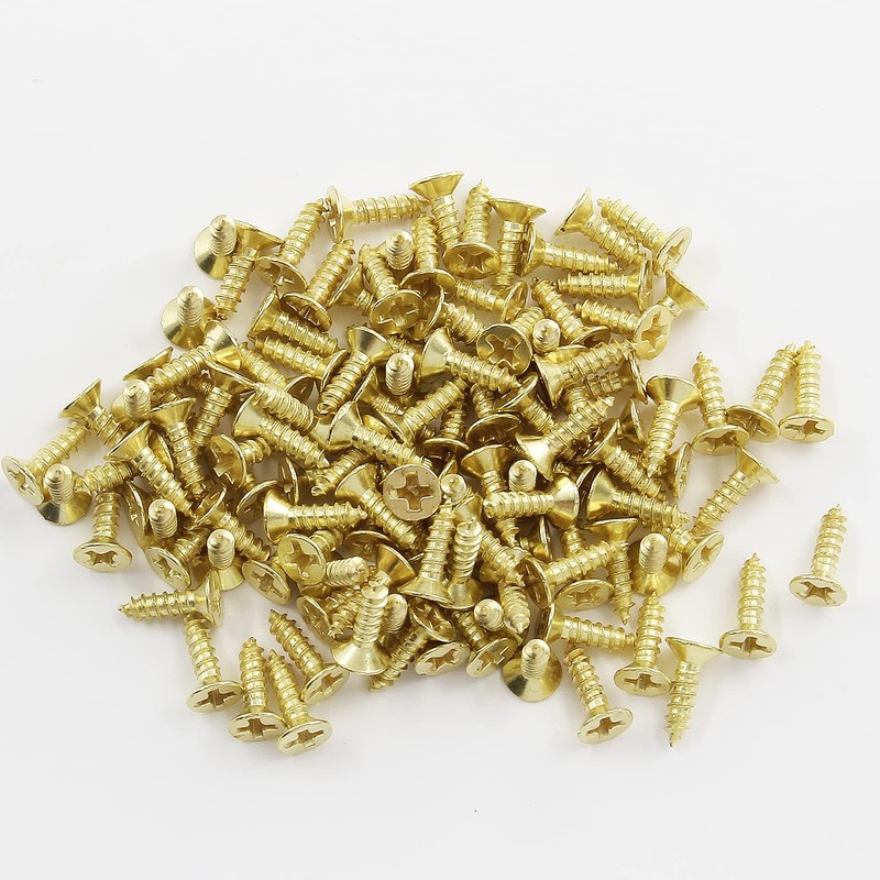 Bonsicoky 30Pcs Swing Arm Right Latch Hook Hasp, Wooden Jewelry