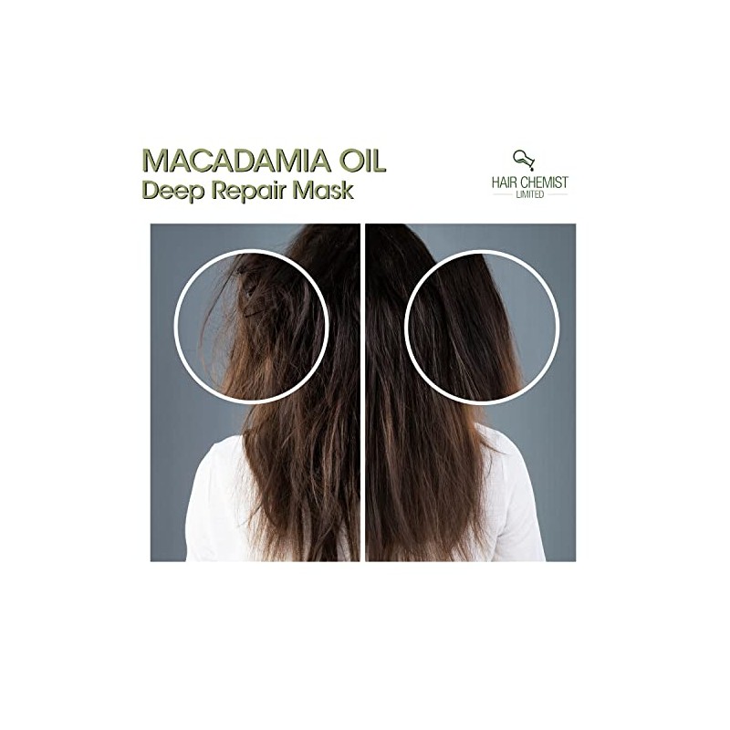 Hair Chemist Macadamia Oil Deep Repair Masque Net Wt. 8