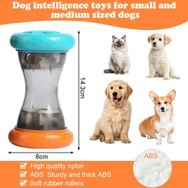 MIUUIPI Interactive Dog Toy, Intelligence Toy for Dogs, Slow Feeder to Improve Digestion, Dog Toy Treat for Small and Medium Dogs
