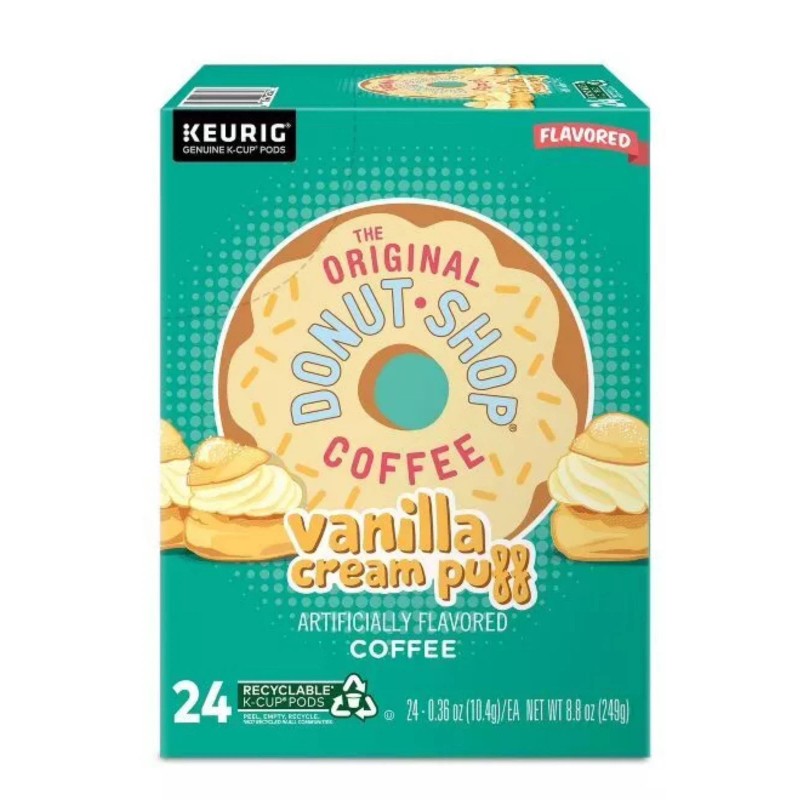 The Original Donut Shop Donut Shop Vanilla Cream Puff Keurig
