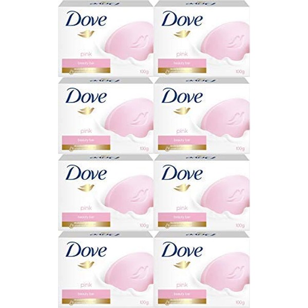 Dove Pink Beauty Cream Bar Soap, 100 Gram / 3.5