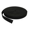 RETON 15mm Wide 10 Yards Black Nylon Webbing Strap +