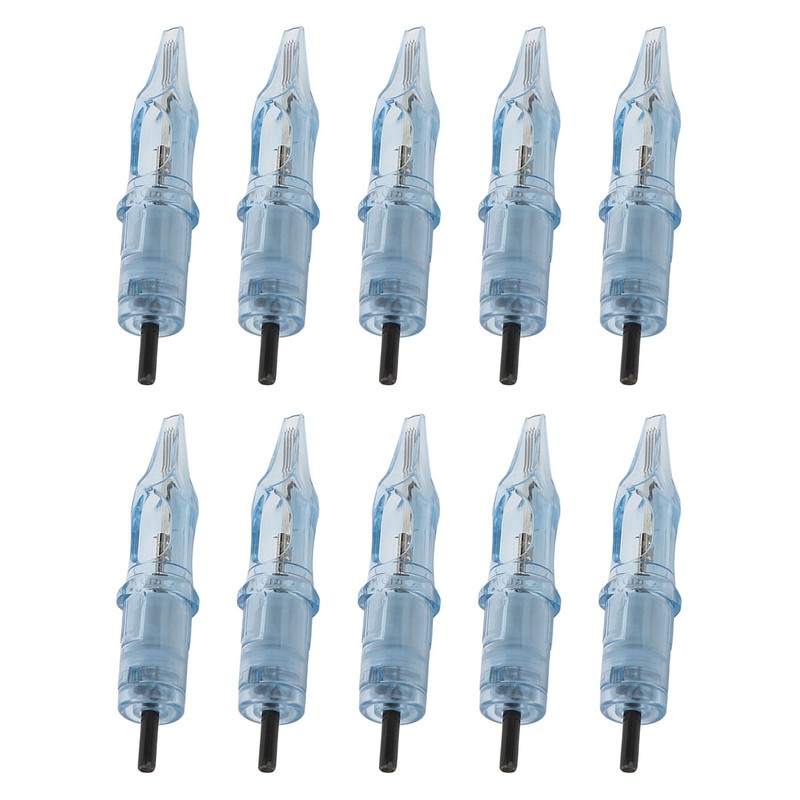 10pcs Stainless Steel Cartridge Needles Set Professional Salon Disposable Cartridge