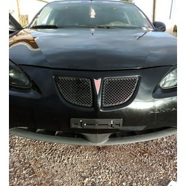 3 Front License Plate Tag Holder Mounting Adapter Bumper Kit Bracket for Pontiac (All Models) Quantity Discount (9.45$ to 5.60$)(each with 6 Screws + 2 Built In Nuts) – Premium Car Set Accessories (3)