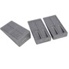 3 Pieces Calf Stretcher Slant Board Adjust Height Wedge Leg