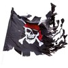 P'tit Clown 29400 Torn Pirate Flag 70 x 100 cm