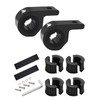Largoods Motorcycle Stay, Fog Lamp, No Drilling Required, Easy Installation,