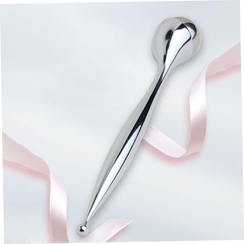 TOVINANNA Eye Massager Heat Eye Massage Spoon Portable Eye Rollers