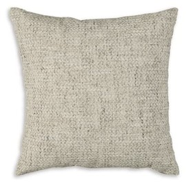 Signature Design by Ashley Erline Woven Accent Pillow, 20" x 20", Cement Gray