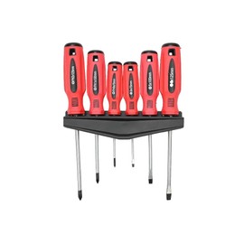 Screwdriver Set 6 Pieces Benson Cross Slotted Screwdriver Screws New