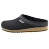 Stegmann Women's Wool Felt Clog with Cork Sole Black, 7
