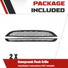 HECASA Front Upper & Lower Grill Compatible with 2002-2006 Mini