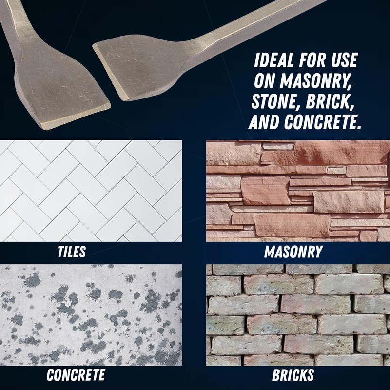 Dapetz ® SDS+ Plus Cranked Chisel Angled Bent Rotary for