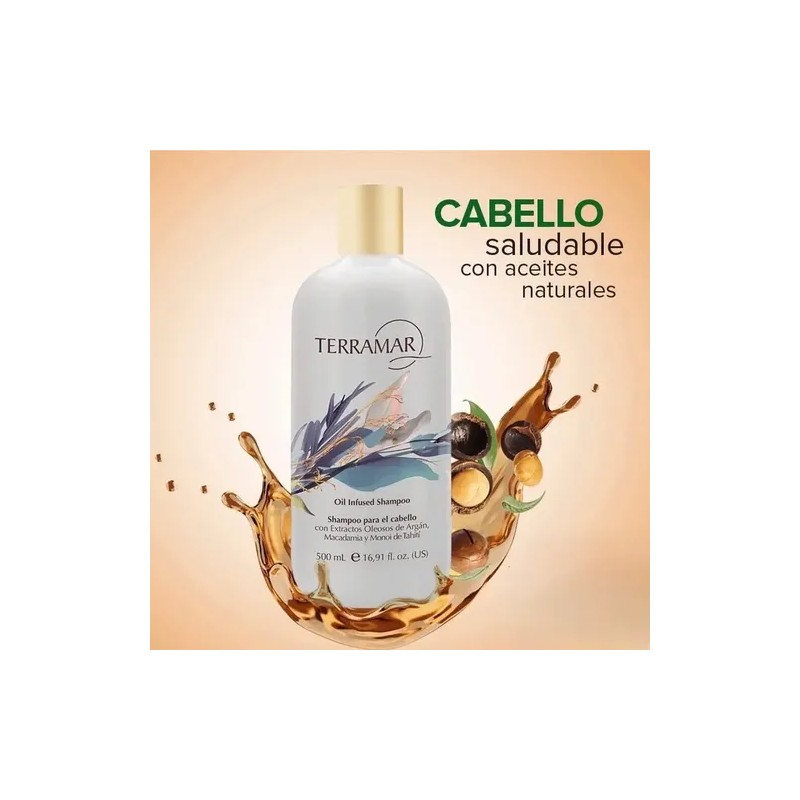 Óleo Shampoo Terramar Jumbo 500mls 100% Original