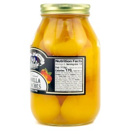 Amish Wedding Vanilla Peach Halves 32oz