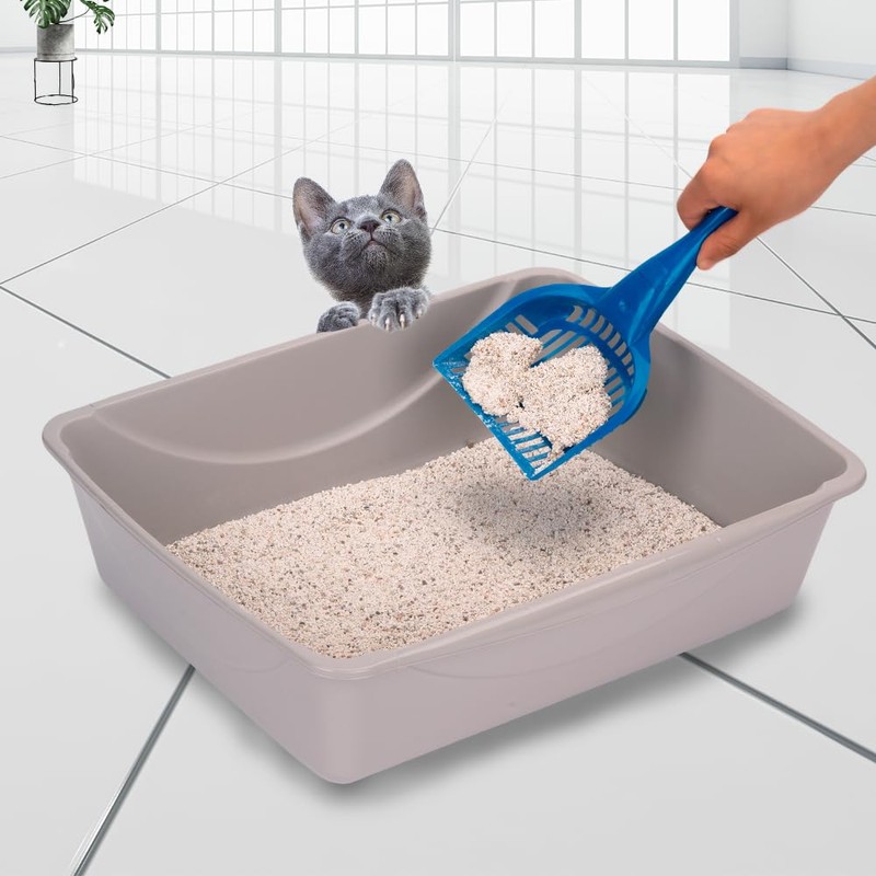 Fancy Pets Pala para Arenero para Recoger Heces de Gato,