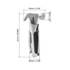 QWORK® All in One Hammer Multitool, Multi Tool Gadgets, Camping