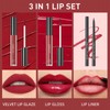 Non-stick and non-fading lip glaze matte matte moisturizing lip liner