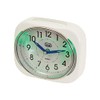 Trevi Retro Bedside/Travel Alarm Clock with LED Backlight and Silent