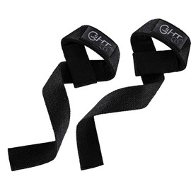 G5 HT SPORT Straps (Padded) Bodybuilding Training for Men Women Weight Lifting Powerlifting Deadlift Weight Lifting (Black)