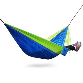 Hammocks, Easy Hanging Hammock with Tree Straps&Carabiners- Supports Up To 600 lbs for Camping Backpacking, Hiking, Travel, Beach, Yard
